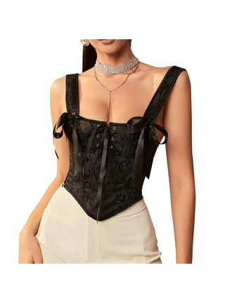 Plus Lace Up Corset