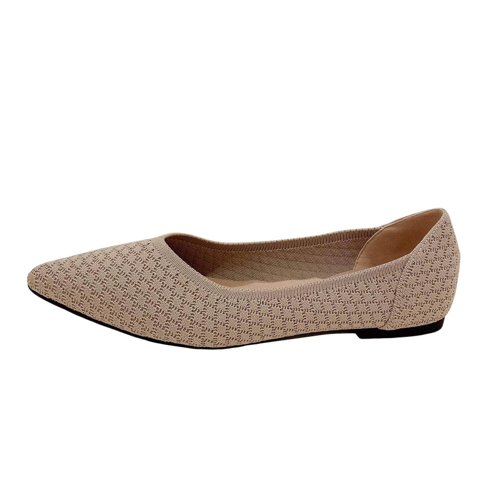 靴 STUDIO DOE V Flats Shoes B91xZ Women's Flats Shoes Comfortable & Light-Weight,Black 7