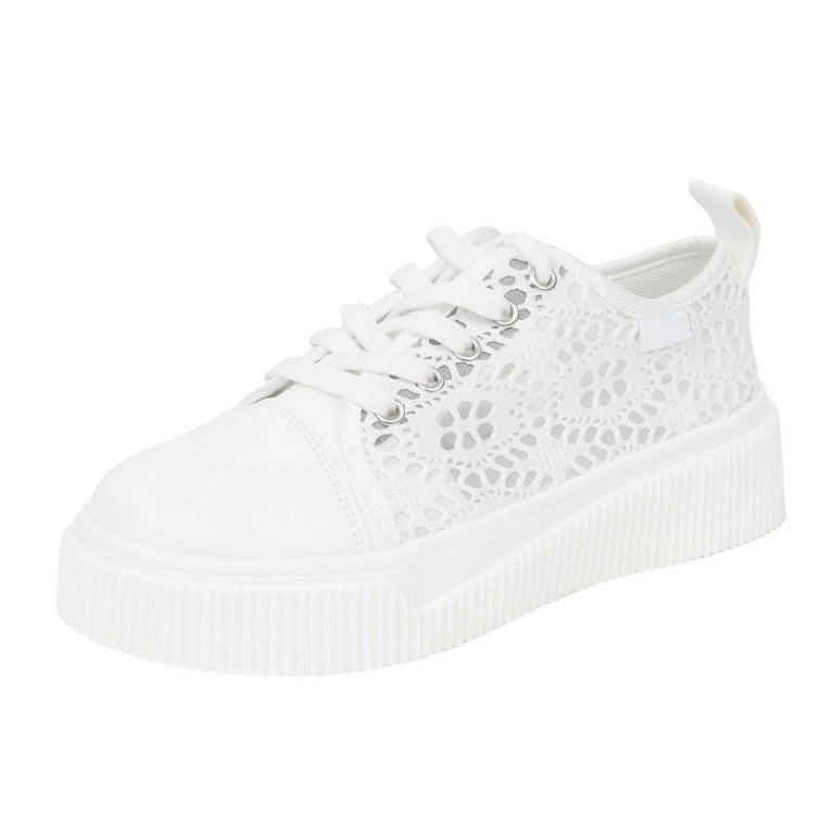 WNVMWI Womens Shoes Tennis Shoes for Women Womens White Sneakers 