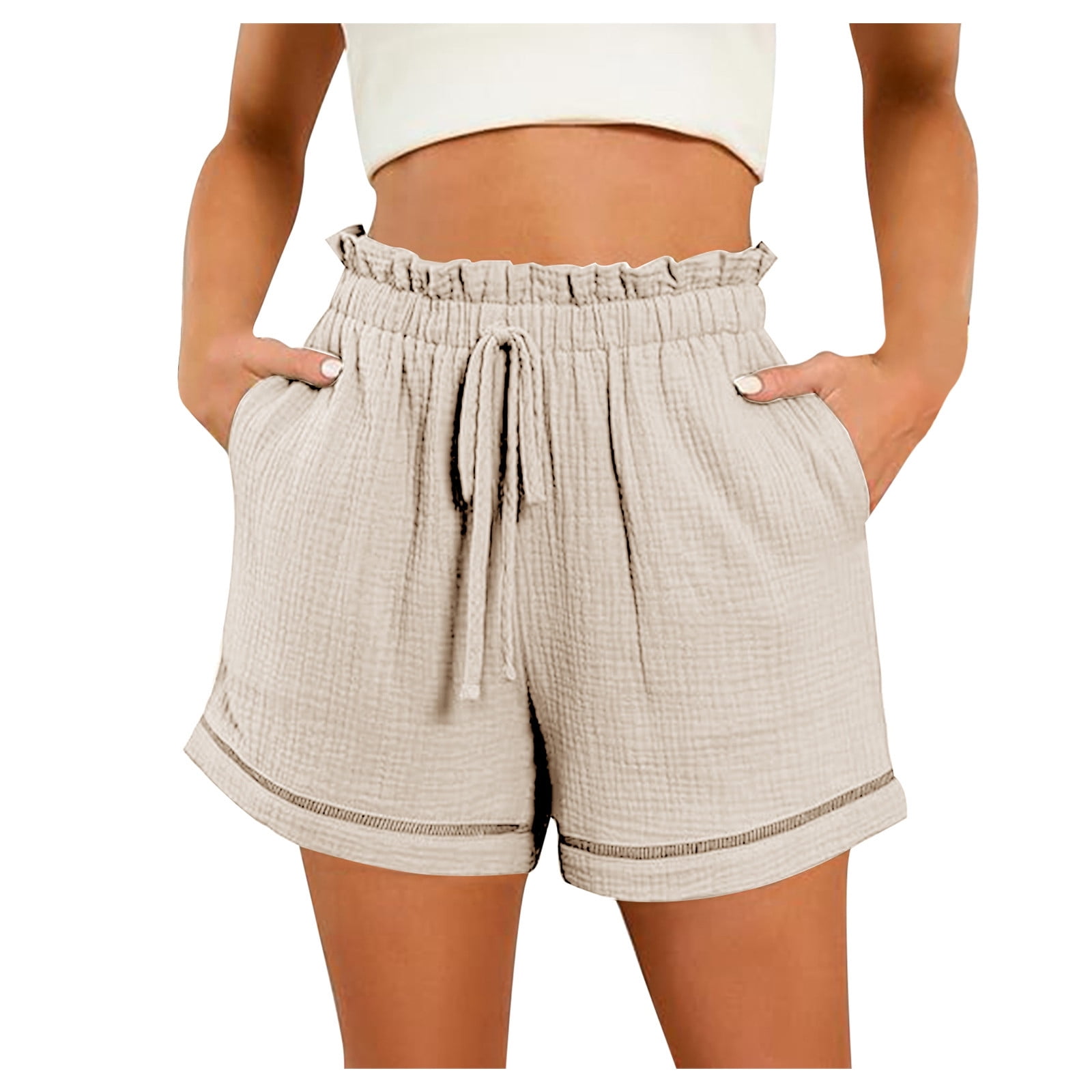 Ribbed knitted shorts - Women | MANGO USA