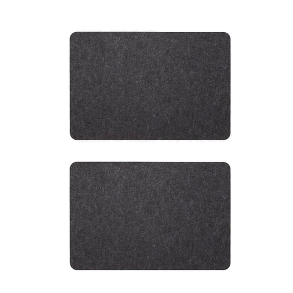 WOAHU Heat Insulation Pad,2Pc Air Fryer Heat-Resistant Pad,Fryer Pad Kitchen Counter Mat Countertop Protector Non Slip Appliance Moving Mat For Fryer Coffee Maker Toaster