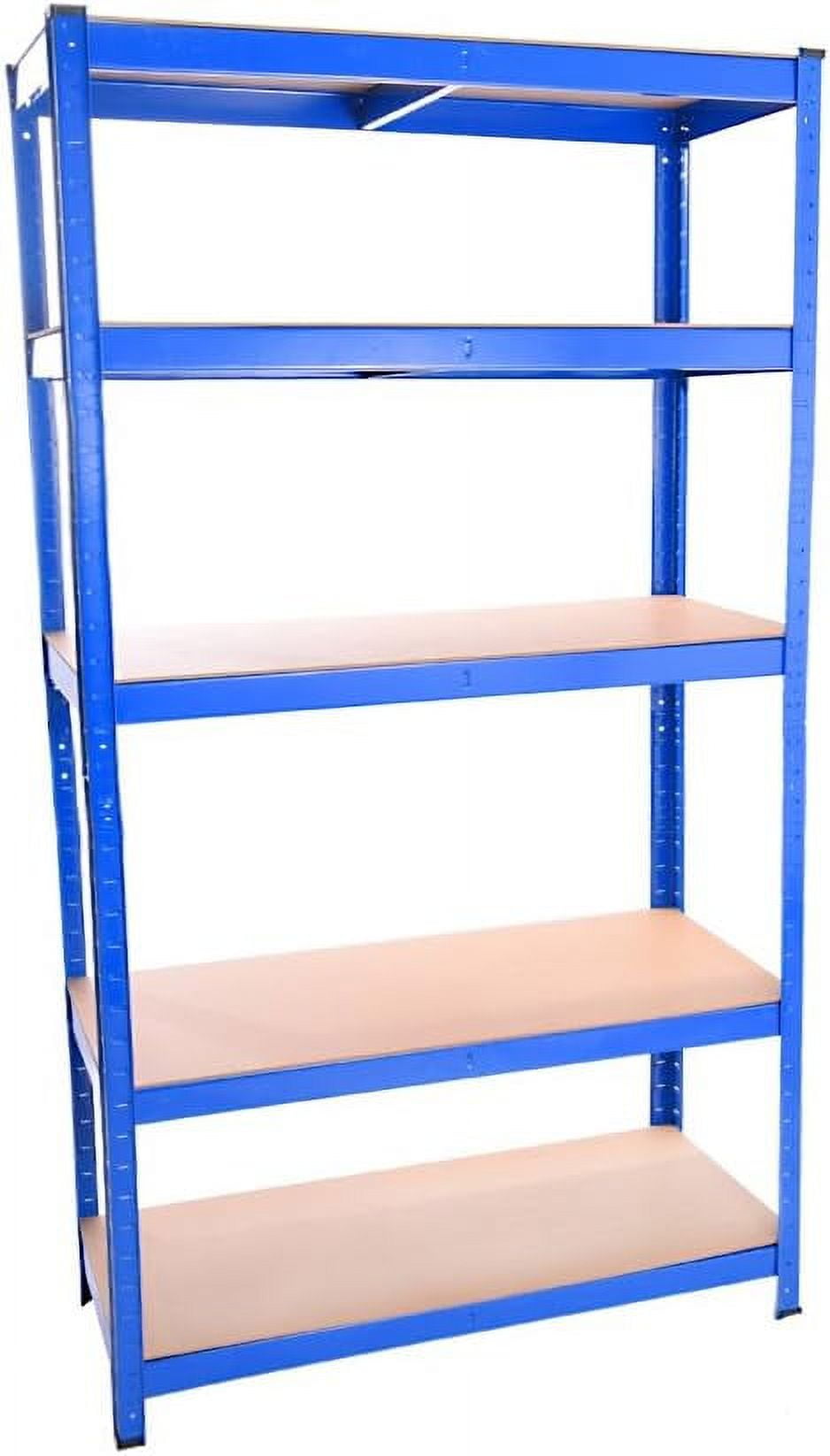 WOBLUU 5 - Tier Racking Shelf Garage Storage Unit - Extra - Tall Design ...