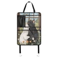 thumbnail image 1 of WOBOGO A Collage Of Two Cats Backseat Car Organizer Footed Universal Car with Touch Screen Tablet Holder Rear Seat Protector, 1 of 7