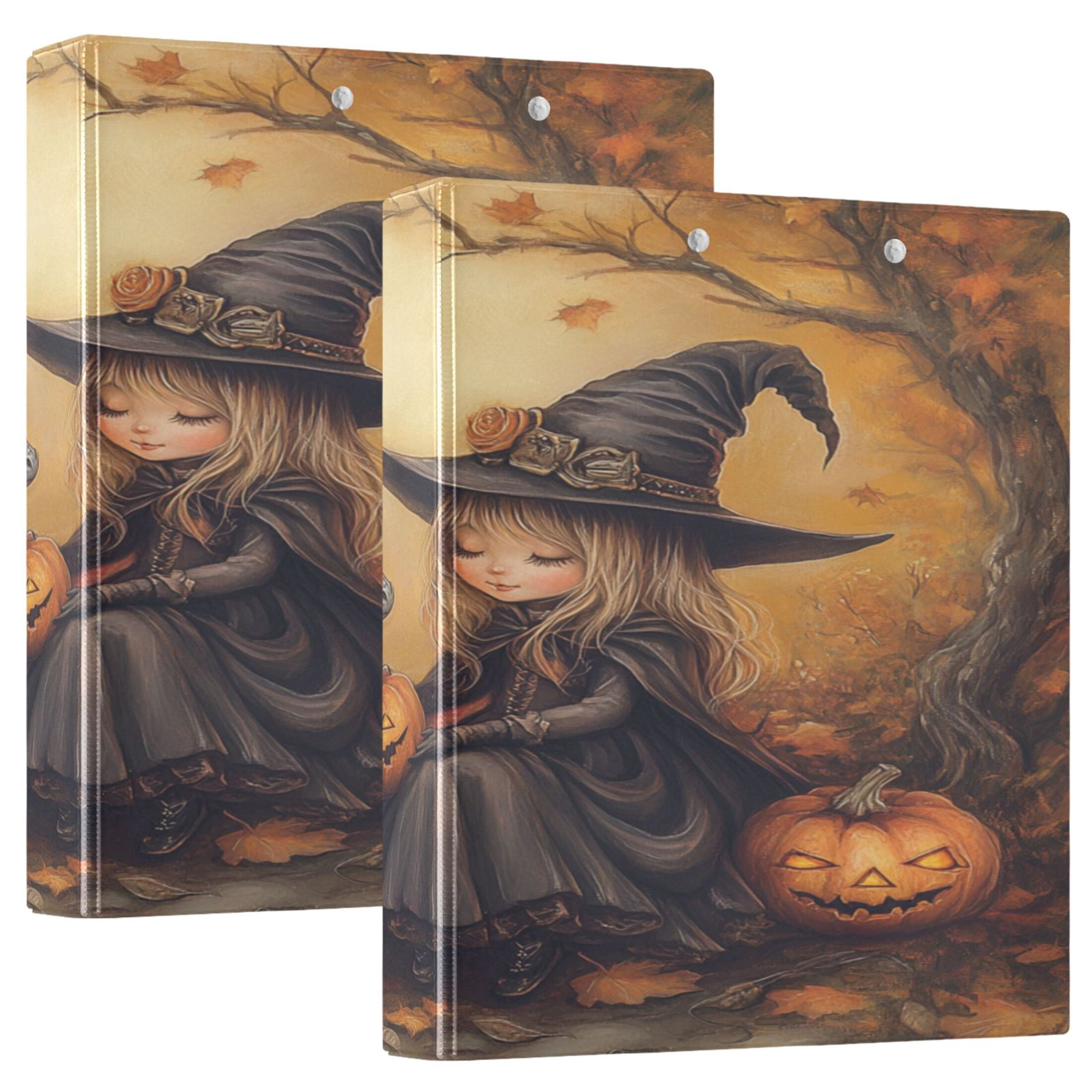Little Shell Folder File WOBOGO A Little Witch and Her Dragon File Folders Extra Large Capacity ...