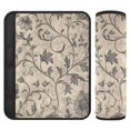 thumbnail image 1 of WOBOGO A Medieval-style Pattern Seat Belt Cover 2 Piece Soft Comfort Driving Shoulder Pad Suitable for All Cars and Backpacks, 1 of 8
