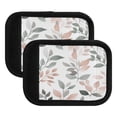 thumbnail image 1 of WOBOGO A Pattern Of Leaves in Soft Pinks Luggage Handle Wrap 2Pcs Made of Neoprene is Soft and Flexible Suitable for Many Bags Shoulder Pads., 1 of 6