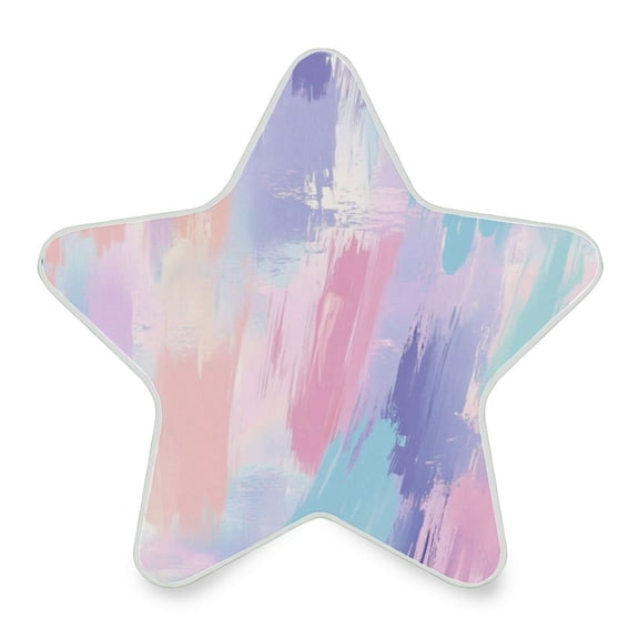 WOBOGO Abstract Paste LED Star Night Light 0.2 Watt Wall Plug Dusk to Dawn Auto Switch Adjustable Brightness Soft White Light