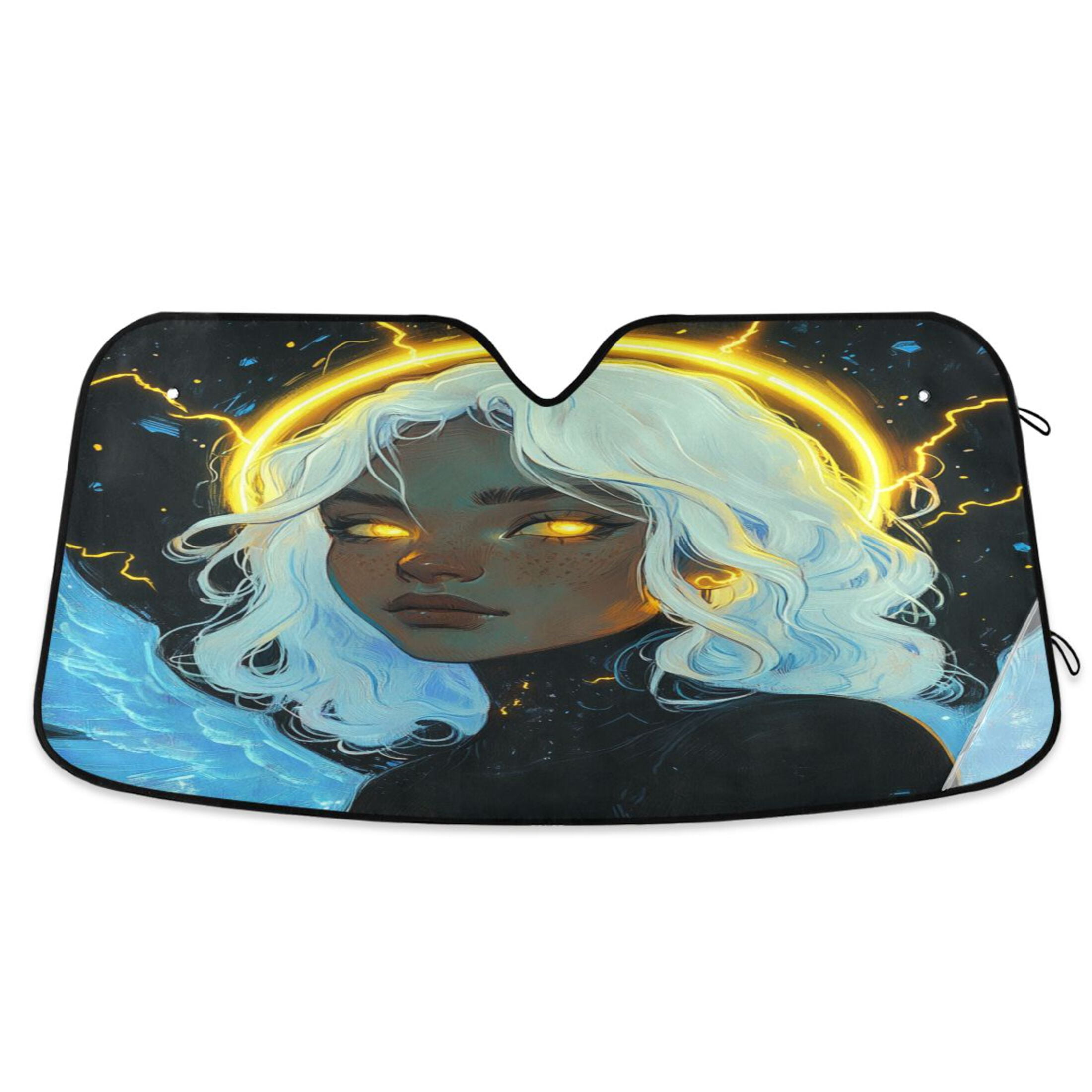 WOBOGO An Angelic Figure with Wings Car Windshield Sunshades Autopilot ...