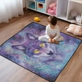 thumbnail image 1 of WOBOGO Beautiful Fantasy Wolf Baby Playmats Extra Large Waterproof Rollable Activity Pads for Toddlers 50×50inch, 1 of 7