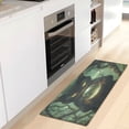 thumbnail image 1 of WOBOGO Black Cat Magic Ball Carpet 39x20in Kitchen Bathroom Livingroom Plush Absorbent Non-Slip Floor Mat, 1 of 8