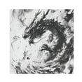 thumbnail image 1 of WOBOGO Black Dragon Cloth Napkins 1 Piece Soft Elegant Touch Durable Absorbent Quick Drying for Elegant Dining, 1 of 8