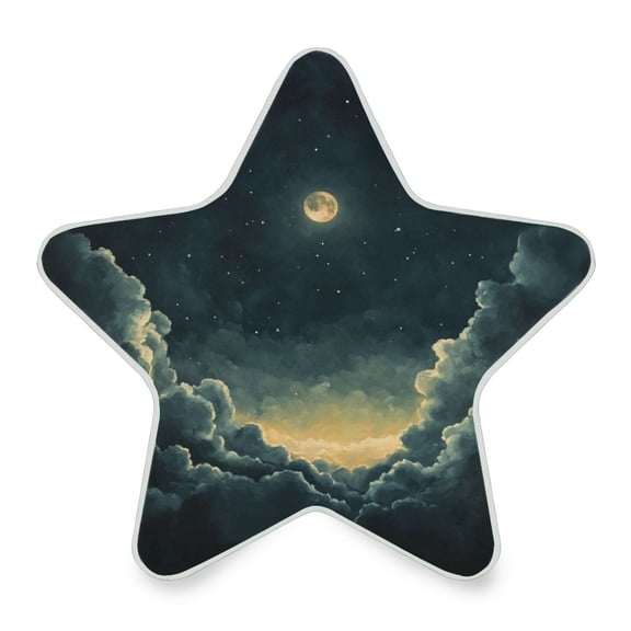 WOBOGO Bright Starry Night LED Star Night Light 0.2 Watt Wall Plug Dusk to Dawn Auto Switch Adjustable Brightness Soft White Light