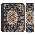thumbnail image 1 of WOBOGO Carpet Patterns Seat Belt Cover 2 Piece Soft Comfort Driving Shoulder Pad Suitable for All Cars and Backpacks, 1 of 8