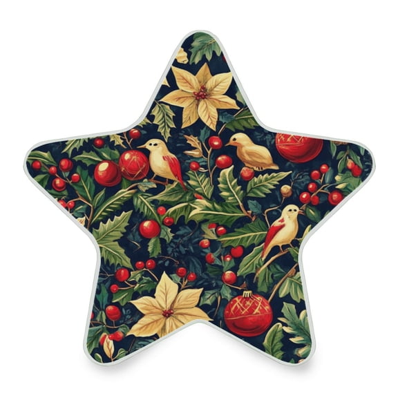WOBOGO Christmas Holiday LED Star Night Light 0.2 Watt Wall Plug Dusk to Dawn Auto Switch Adjustable Brightness Soft White Light