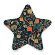 WOBOGO Christmas Present Pattern LED Star Night Light 0.2 Watt Wall Plug Dusk to Dawn Auto Switch Adjustable Brightness Soft White Light