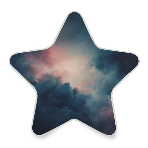 WOBOGO Clouds Dense Sky LED Star Night Light 0.2 Watt Wall Plug Dusk to Dawn Auto Switch Adjustable Brightness Soft White Light