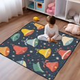 thumbnail image 1 of WOBOGO Colorful Christmas Bell Pattern Baby Playmats Extra Large Waterproof Rollable Activity Pads for Toddlers 50×50inch, 1 of 7