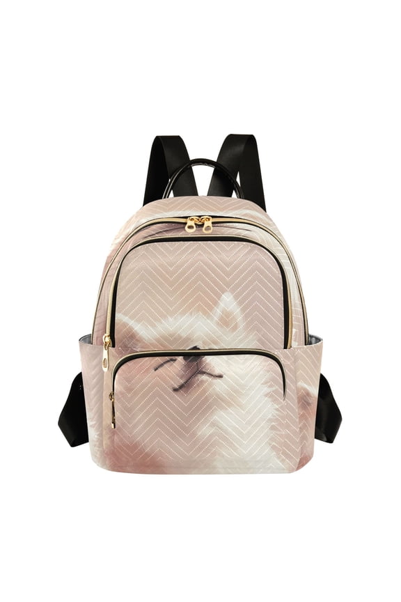 Cute Chihuahua Dog Butterfly Backpack Durable Lightweight Shoulder Bag Built-in Laptop Sleeve and Multiple Utility Compartments