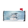 thumbnail image 1 of WOBOGO Cute Children's Book Illustration Style Snowman Mailbox Cover Magnetic for Garden Yard Home Decor Standard Size 20.7×18.03in, 1 of 9