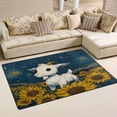 thumbnail image 1 of WOBOGO Cute Gogoat Carpet Non-Slip Rugs Soft Doormat 31×20in Living Dining Room Bedroom Decorative, 1 of 7