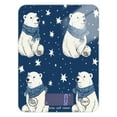 thumbnail image 1 of WOBOGO Cute Polar Bears Pattern Kitchen Scale Digital Gram and Ounce Weighing for Cooking Baking Ketogenic Diet Meal Prep, 1 of 7