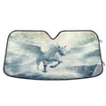 thumbnail image 1 of WOBOGO Fairyland Pegasus Car Windshield Sunshades Autopilot Lightweight Accordion Sun Visor 53×23.5in, 1 of 8