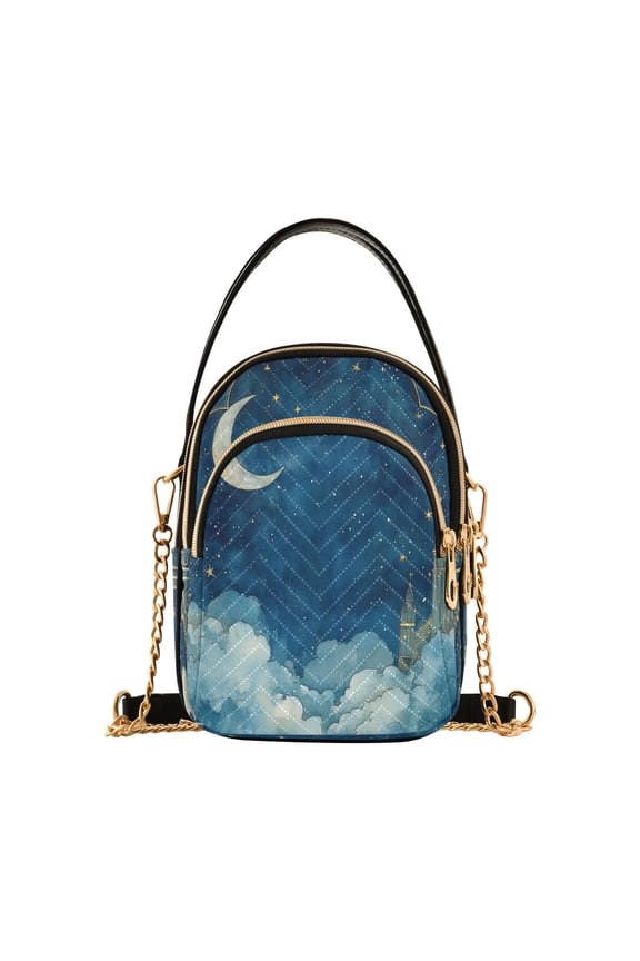 Fantasy Palace Ladies Chain Shoulder Bag Fashion Designer Handbag Versatile Classic Style
