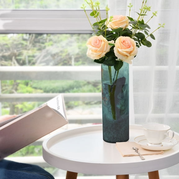 WOBOGO Fish Of The Deep Plastic Vase Home or Wedding Decoration Centerpiece Unbreakable 11.8×3.9in