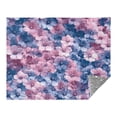 thumbnail image 1 of WOBOGO Fluffy Flowers Facecloth Blanket Fluorescent Effect in The Dark Four Seasons of Comfortable and Soft Skin Friendly Sheet 70×55in, 1 of 8
