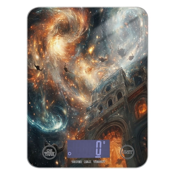 WOBOGO Gate Of Chaos Kitchen Scale Digital Gram and Ounce Weighing for Cooking Baking Ketogenic Diet Meal Prep