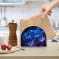 thumbnail image 1 of WOBOGO Glowing Blue Leopard Clear Acrylic Napkin Holder Kitchen Tissue Face Towel Cocktail Rack Bar Restaurant Dinner Paper Dispenser, 1 of 9