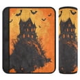 thumbnail image 1 of WOBOGO Halloween The Castle Seat Belt Cover 2 Piece Soft Comfort Driving Shoulder Pad Suitable for All Cars and Backpacks, 1 of 8