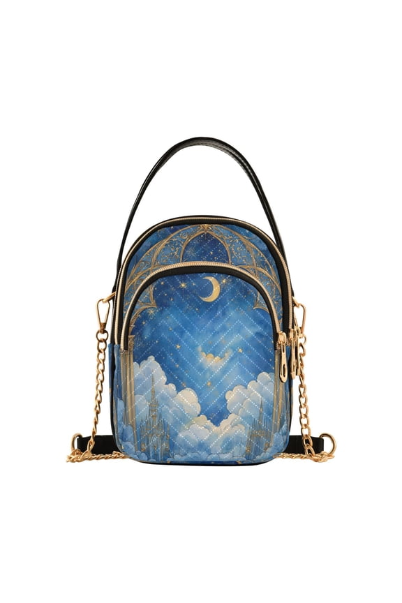 Heavenly Palace Ladies Chain Shoulder Bag Fashion Designer Handbag Versatile Classic Style