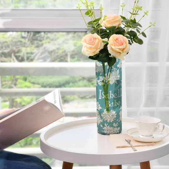 WOBOGO Isabelle Babo Plastic Vase Home or Wedding Decoration Centerpiece Unbreakable 11.83.9in