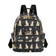 thumbnail image 1 of WOBOGO Lazy White Cat Backpack Durable Lightweight Shoulder Bag Built-in Laptop Sleeve and Multiple Utility Compartments, 1 of 7