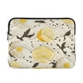 thumbnail image 1 of WOBOGO Lemon Chamomile Pattern Laptop Sleeve 13.4 inch Lightweight Zipper Design Soft Padded Protection Against Scratches and Impacts, 1 of 8