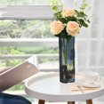 thumbnail image 1 of WOBOGO Lonely Back Plastic Vase Home or Wedding Decoration Centerpiece Unbreakable 11.8×3.9in, 1 of 6