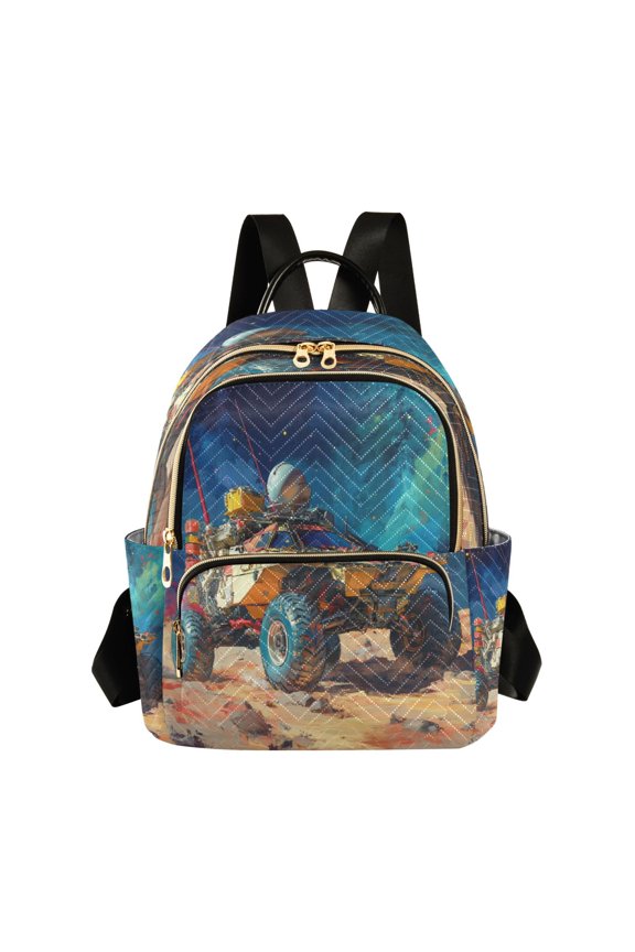Lunar Reconnaissance Vehicle Butterfly Backpack Durable Lightweight Shoulder Bag Built-in Laptop Sleeve and Multiple Utility Compartments