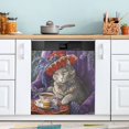 thumbnail image 1 of WOBOGO Noble Ragdoll Cat Magnetic Dishwasher Sticker Personalized DIY Beautiful and Practical Home Kitchen Decorations23×16in., 1 of 6
