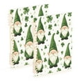 thumbnail image 1 of WOBOGO Pattern Of Dwarf in Green Hat Notebook College Horizontal Grid Paper Ink Spill Resistant Water Resistant Cover 8.3x5.7x0.4in, 1 of 8