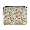 thumbnail image 1 of WOBOGO Pink Rose Golden Retriever Laptop Sleeve 15.7 inch Lightweight Zipper Design Soft Padded Protection Against Scratches and Impacts, 1 of 8