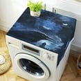 thumbnail image 1 of WOBOGO Raven Wolf in The Moonlight Washing Machine Cloth Dryer Refrigerator Top Cover Protective Non-Slip Mat For Kitchen Laundry, 1 of 6