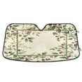 thumbnail image 1 of WOBOGO Red Fruit Pattern Car Windshield Sunshades Autopilot Lightweight Accordion Sun Visor 57×31.5in, 1 of 8