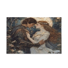 WOBOGO Romantic Dating Puzzle Challenge 500 Piece Jigsaw Suitable for Game Night Finished Size 20.5 x 14.9in