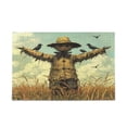 thumbnail image 1 of WOBOGO Scarecrow in A Rice Field with Sparrows Puzzle Challenge 1000 Piece Jigsaw Suitable for Game Night Finished Size 29.5 x 19.7in, 1 of 9