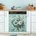 thumbnail image 1 of WOBOGO Shabby Chic Bouquet Magnetic Dishwasher Sticker Personalized DIY Beautiful and Practical Home Kitchen Decorations 23×16in, 1 of 6