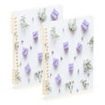 thumbnail image 1 of WOBOGO Small Purple Gift Boxes Notebook College Horizontal Grid Paper Ink Spill Resistant Water Resistant Cover 8.3x5.7x0.4in, 1 of 8
