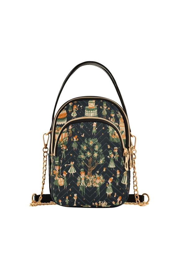 Stpatricks Day Celebration Picture Ladies Chain Shoulder Bag Fashion Designer Handbag Versatile Classic Style