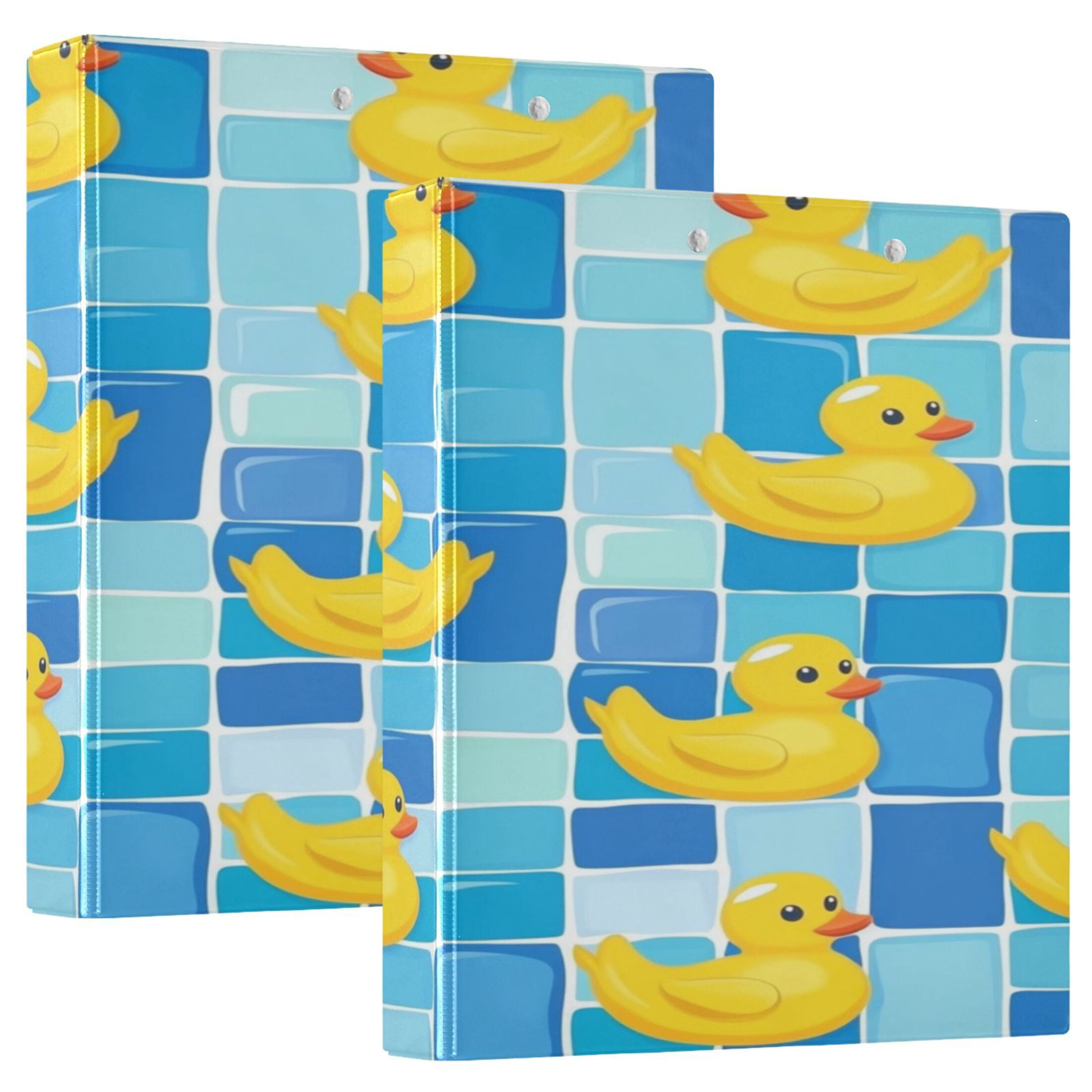 Window Duck Folder WOBOGO Tile Yellow Duck File Folders Extra Large Capacity to Hold 200 ...