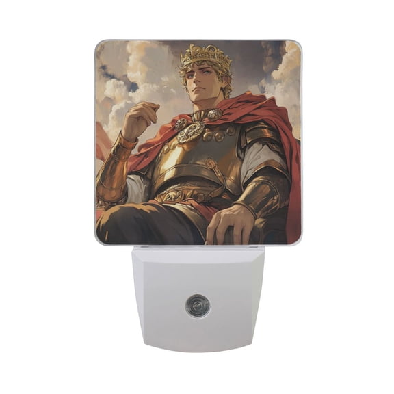 WOBOGO Vanquished King LED Night Light 2 Pcs Set 0.5 Watt Wall Plug in Dusk to Dawn Automatic Switch Soft White Light